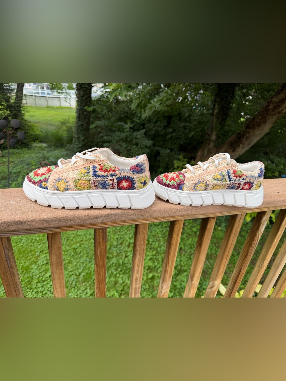 Free People Catch Me If You Can Crochet Sneakers EU 40 US 9.5